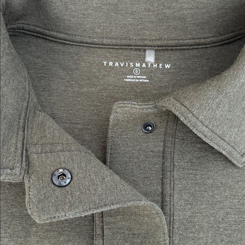 Travis Mathew Cloudscape Button Down Jacket Top A… - image 6